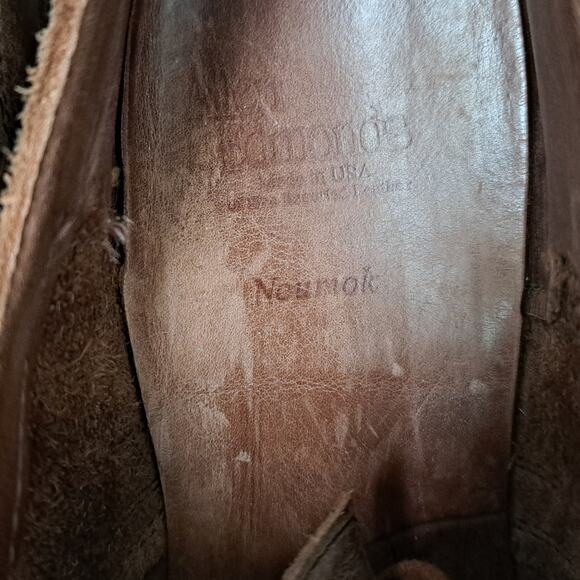 ALLEN EDMONDS Neumok Wingtip Oxford Mens 10 Brown Brogue Classic main image 4